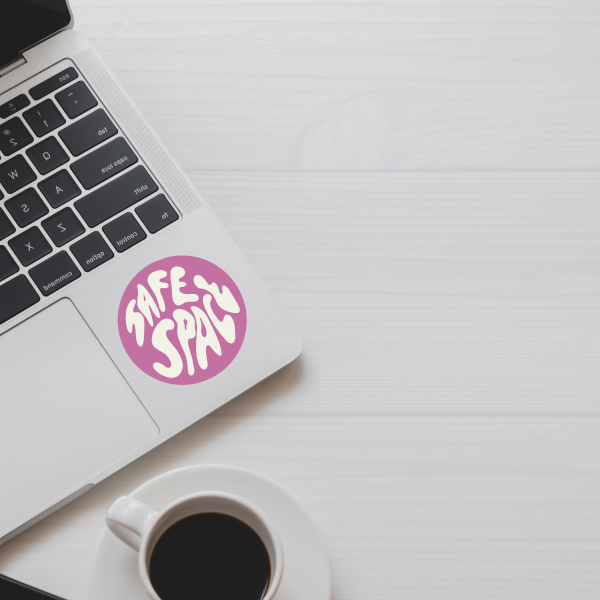 Sticker "Safe Space" - Lila