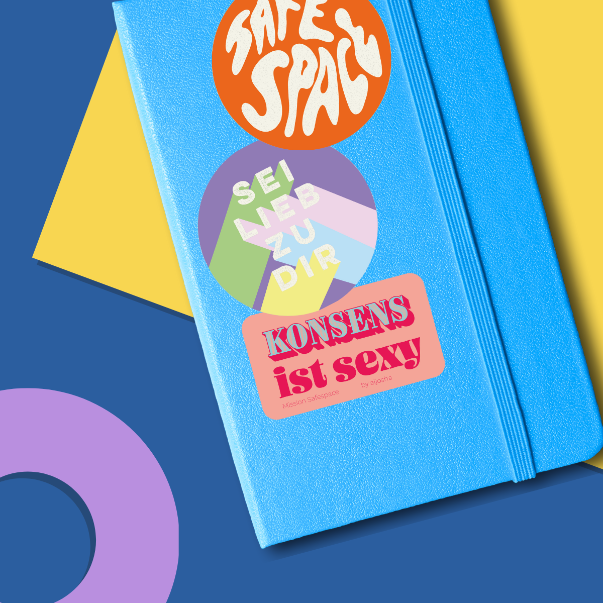 Sticker "Sei lieb zu dir"