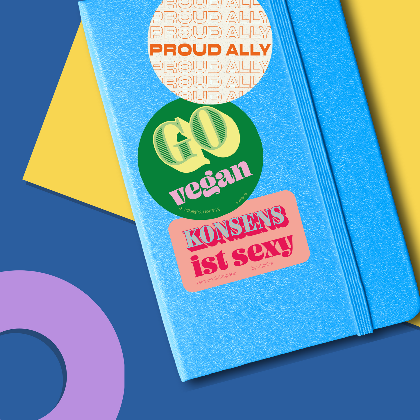 Sticker "PROUD ALLY"