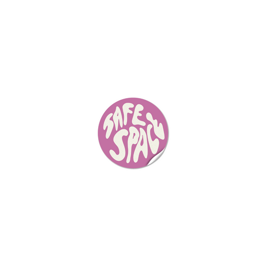 Sticker "Safe Space" - Lila