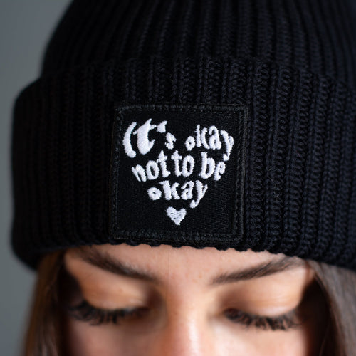 Beanie "It's Okay" heavy rib