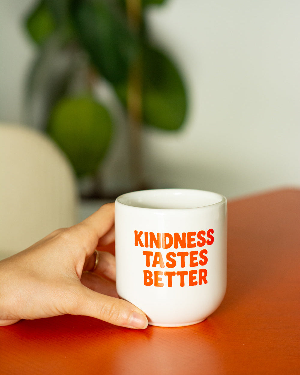 Tasse "Kindness tastes better"