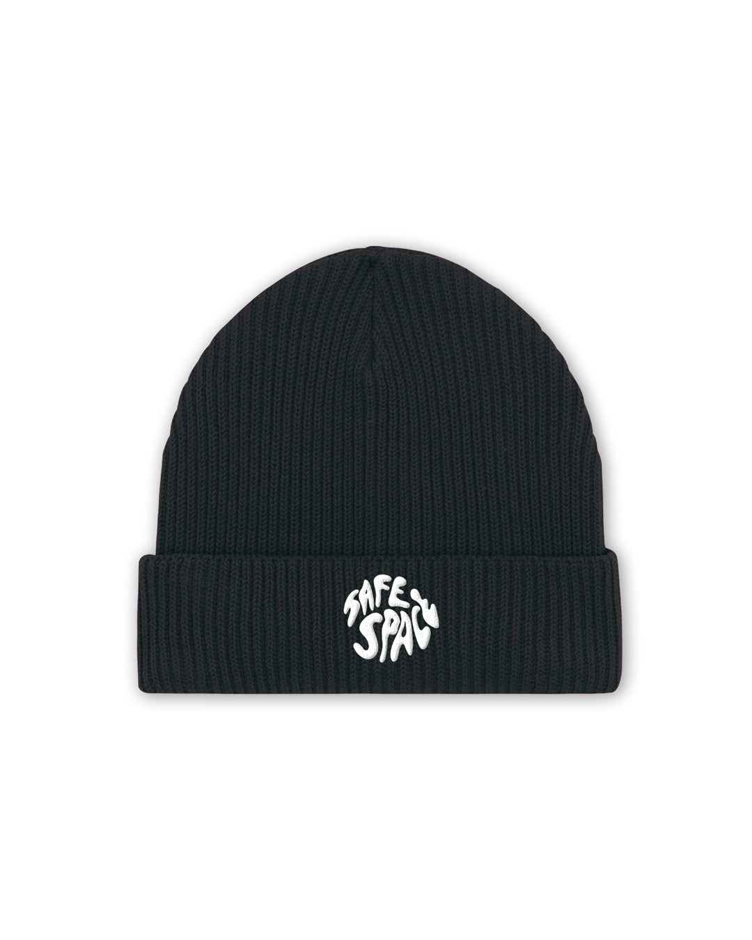 Beanie "Mission SafeSpace" black