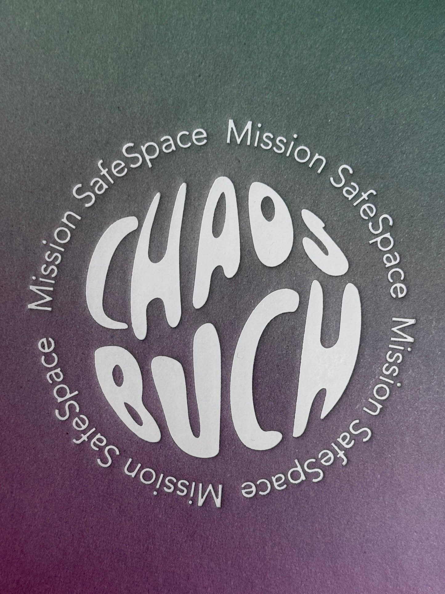 "Chaos-Planer" inkl. Stickerbogen