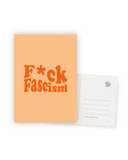 Karte "F*ck Fascism"