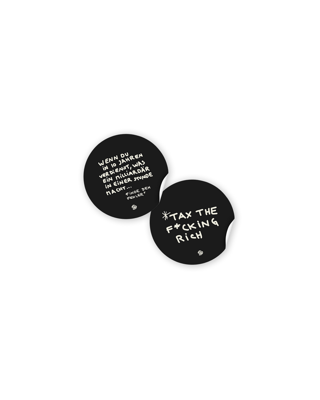 Stickerset "Tax the F*cking Rich"