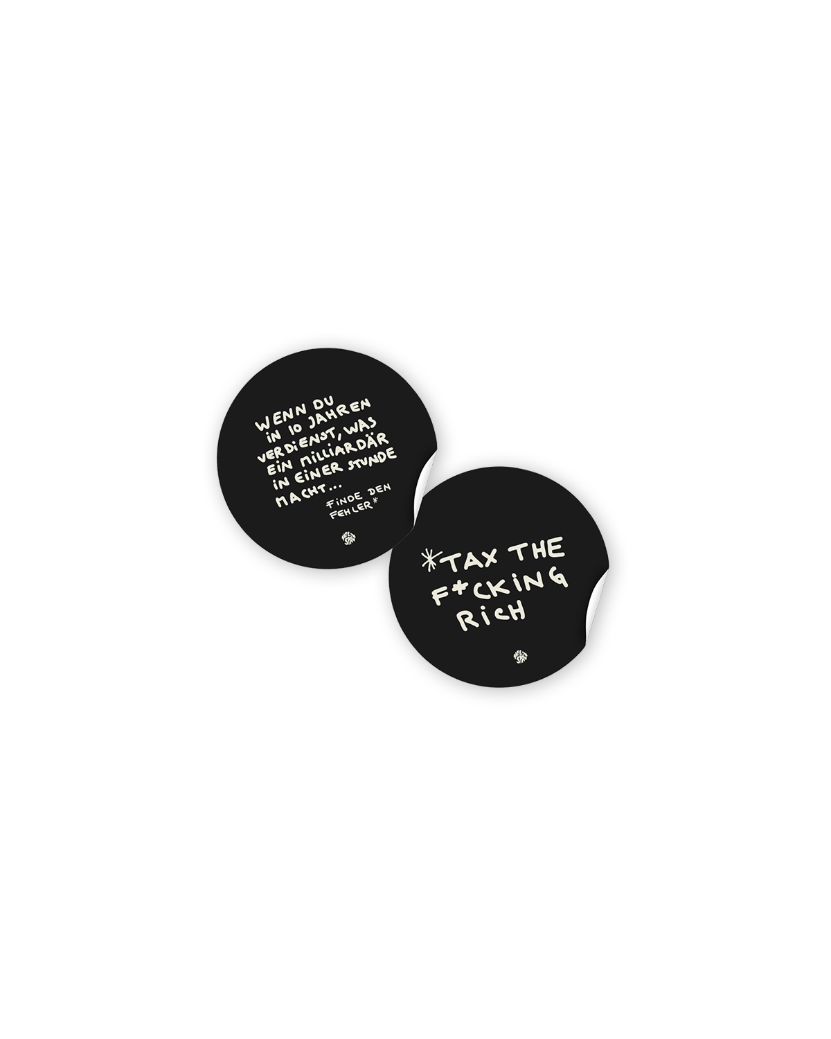 Stickerset "Tax the F*cking Rich"
