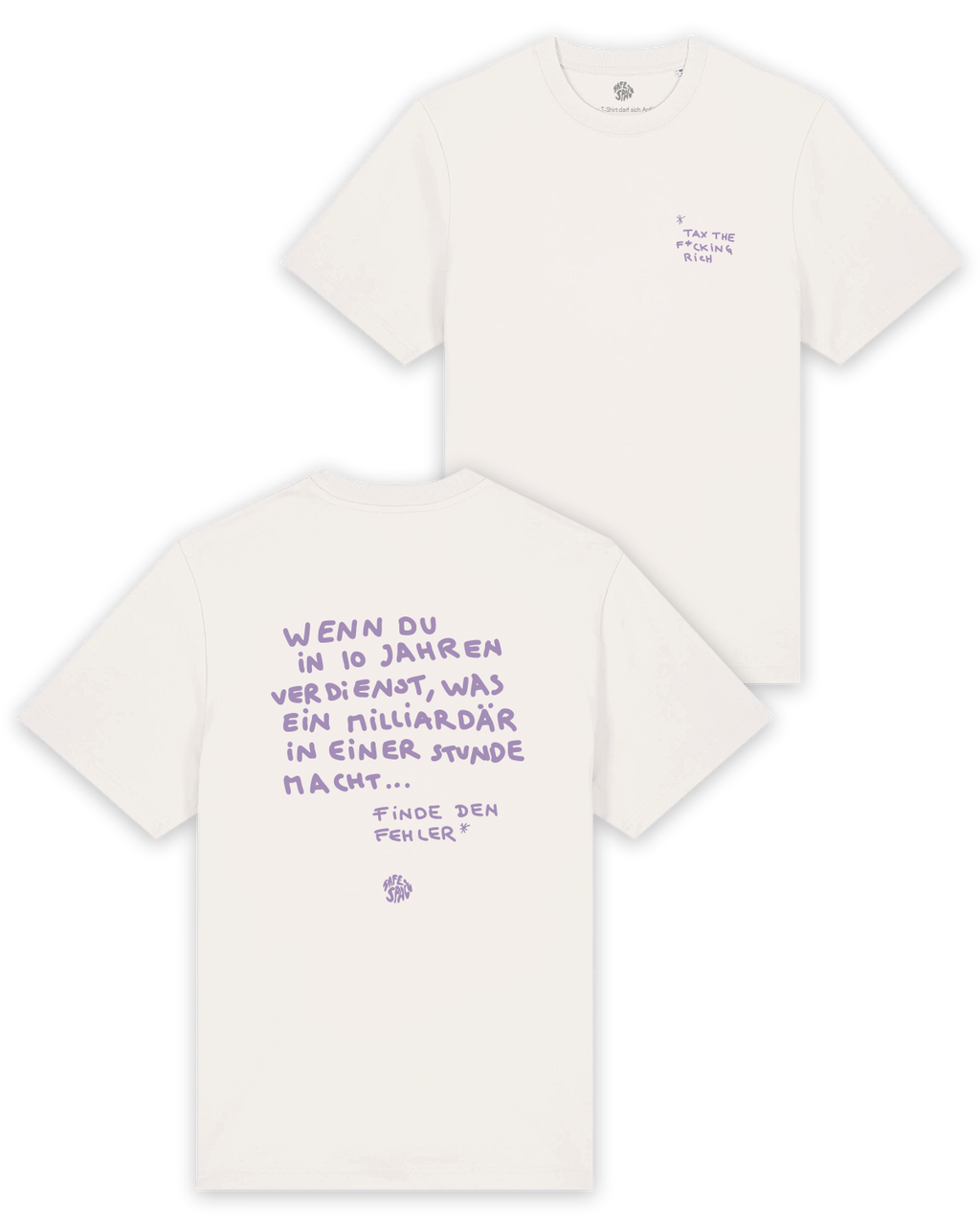 T-Shirt "Tax the F*cking Rich"