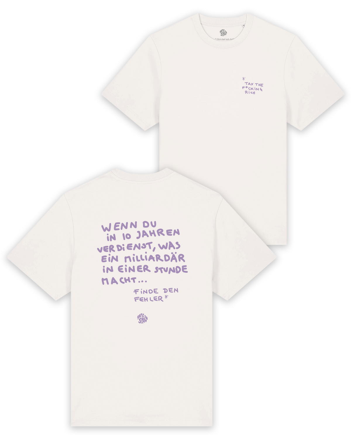 T-Shirt "Tax the F*cking Rich"