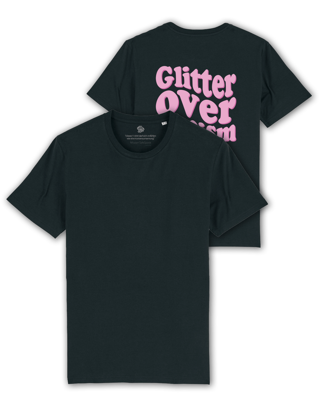 T-Shirt "Glitter over fascism"