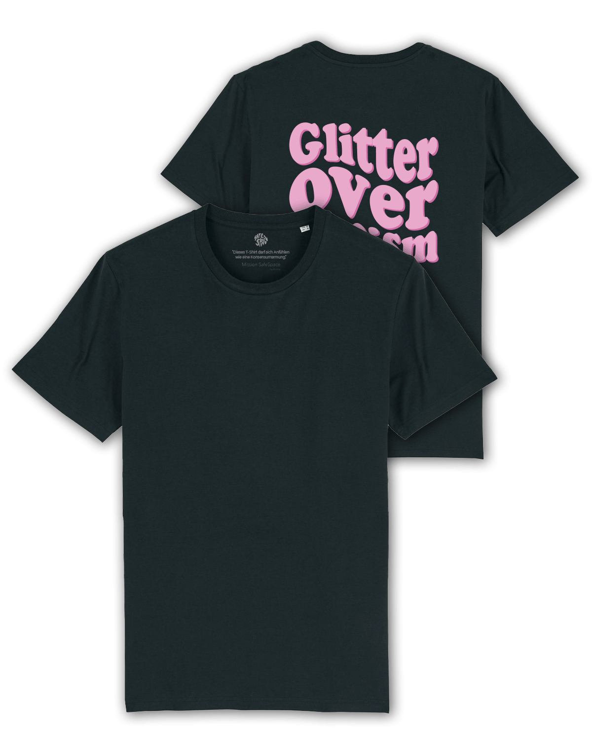 T-Shirt "Glitter over fascism"