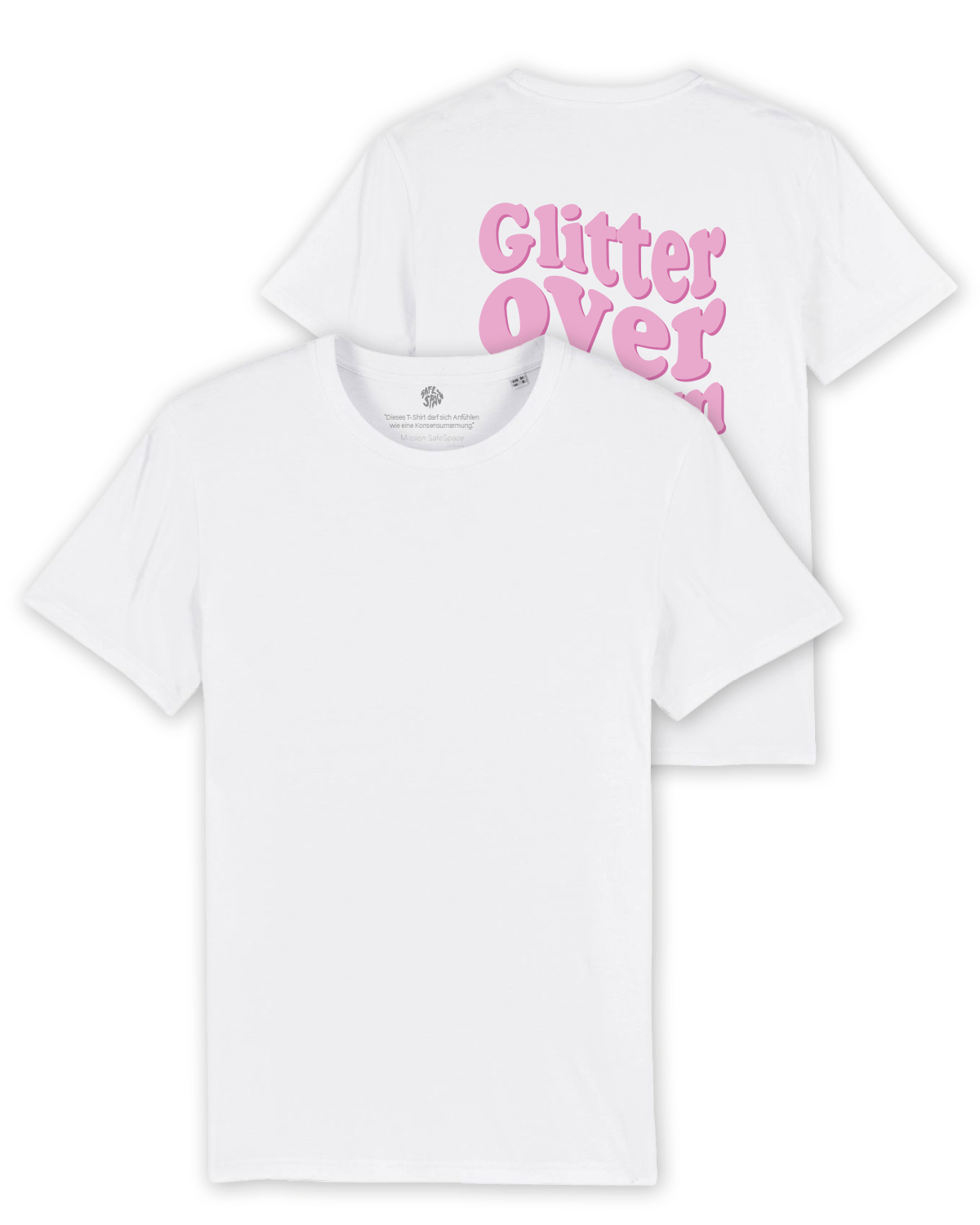 T-Shirt "Glitter over fascism"