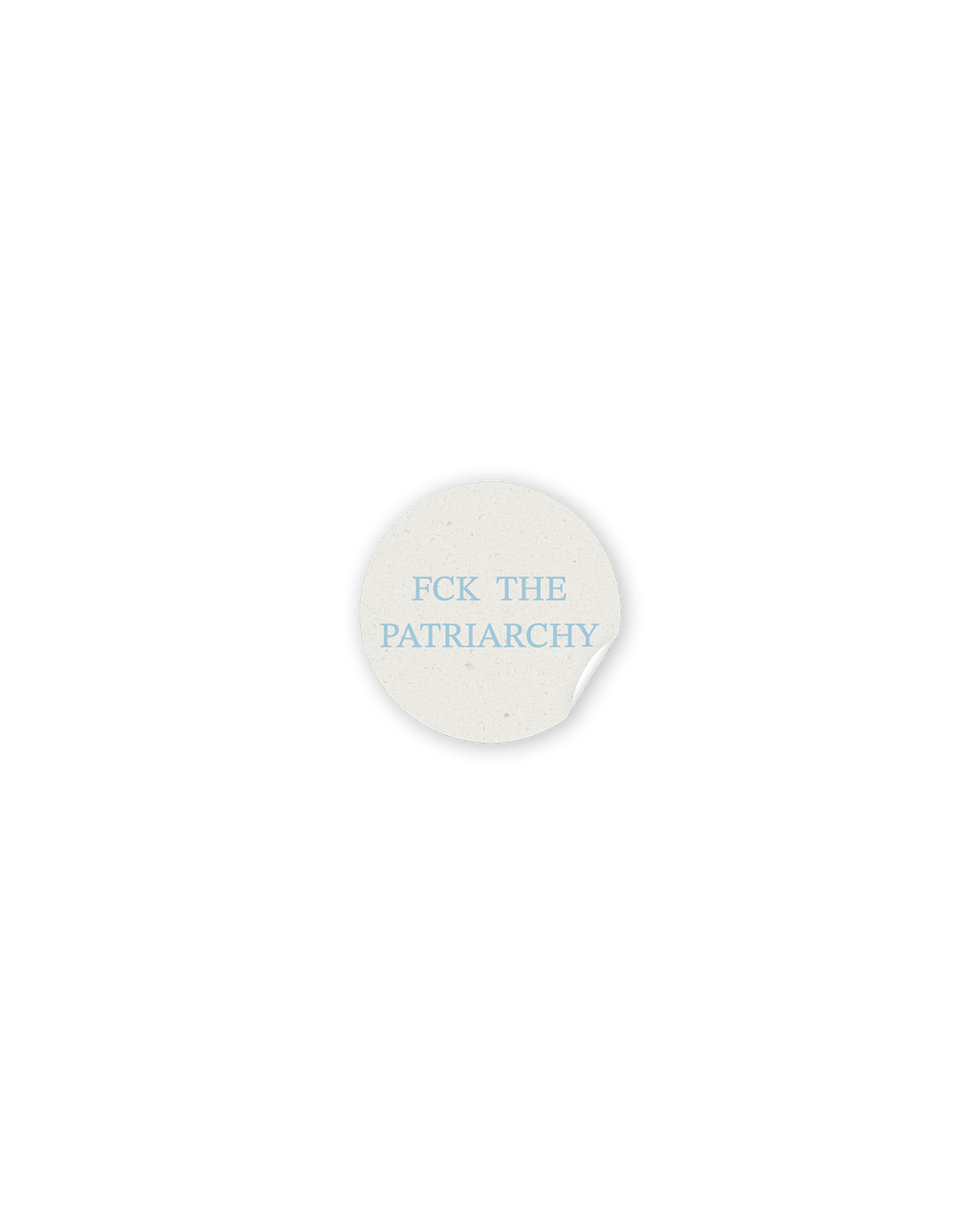 Sticker "Fck the Patriarchy"