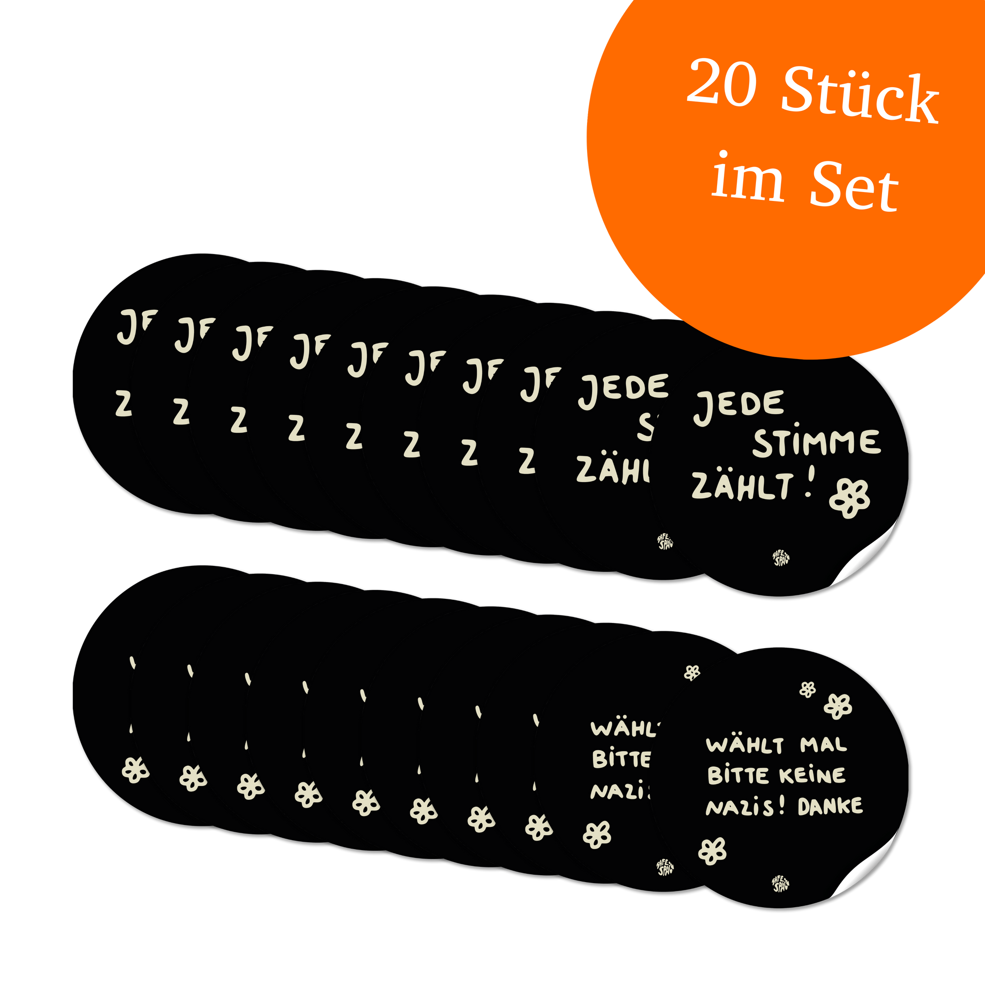 Stickerset "Wahlen"