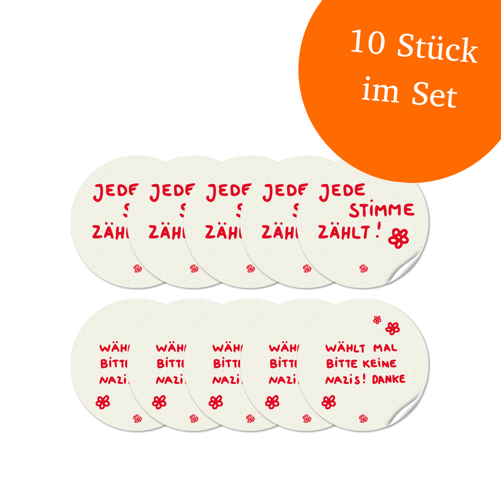 Stickerset "Wahlen"