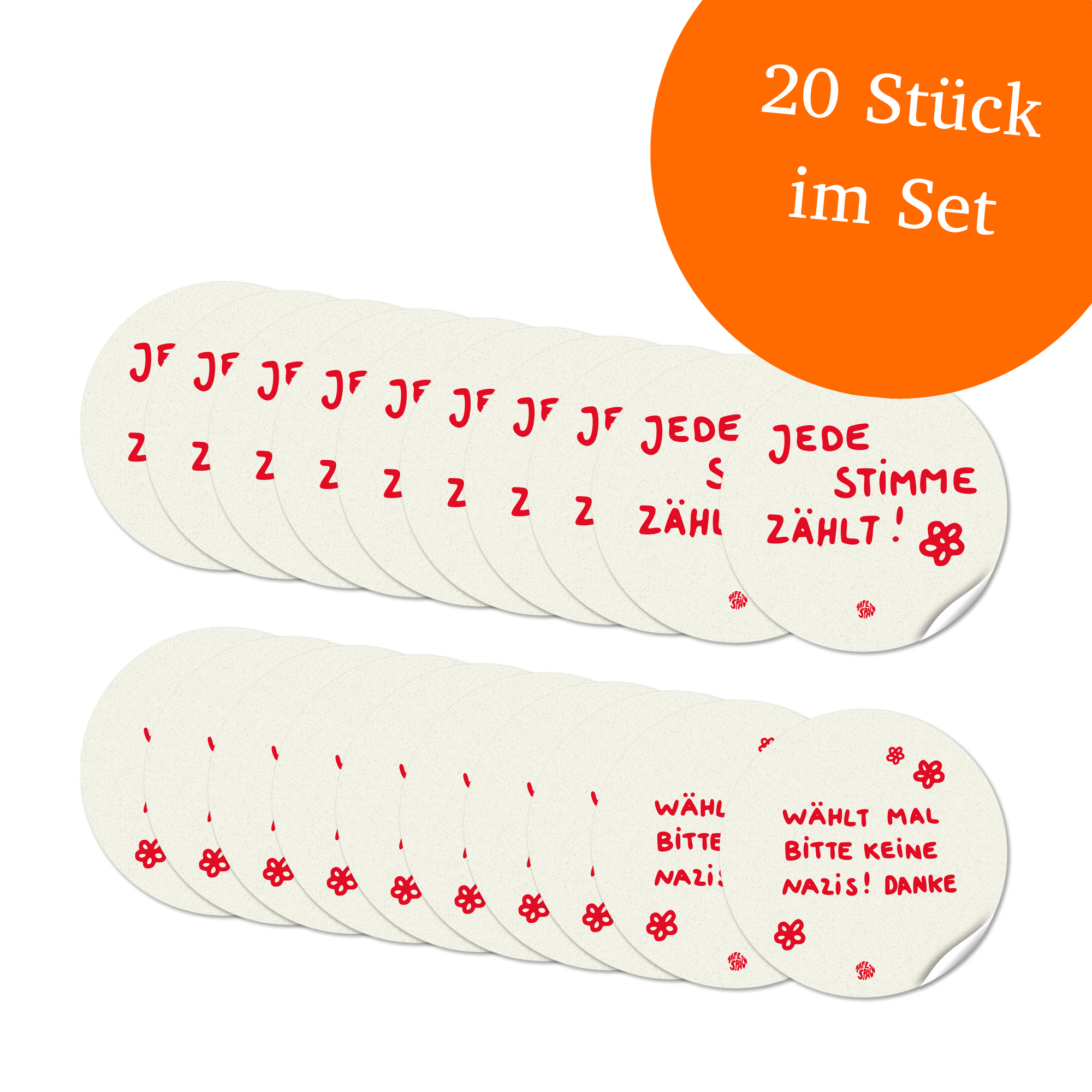 Stickerset "Wahlen"