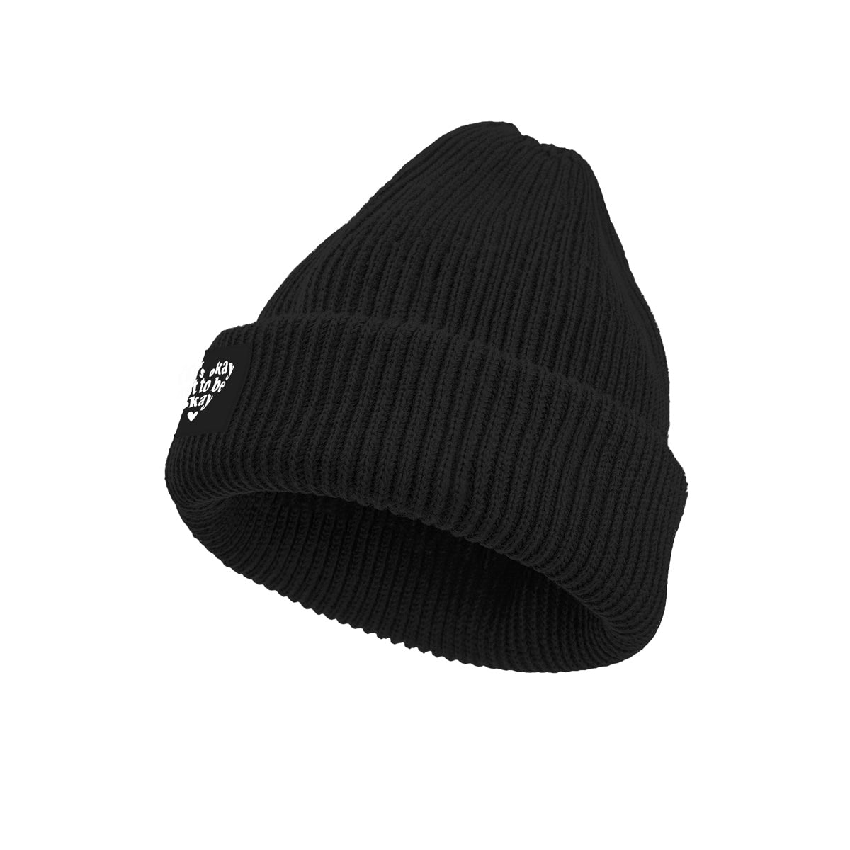 Beanie "It's Okay" heavy rib