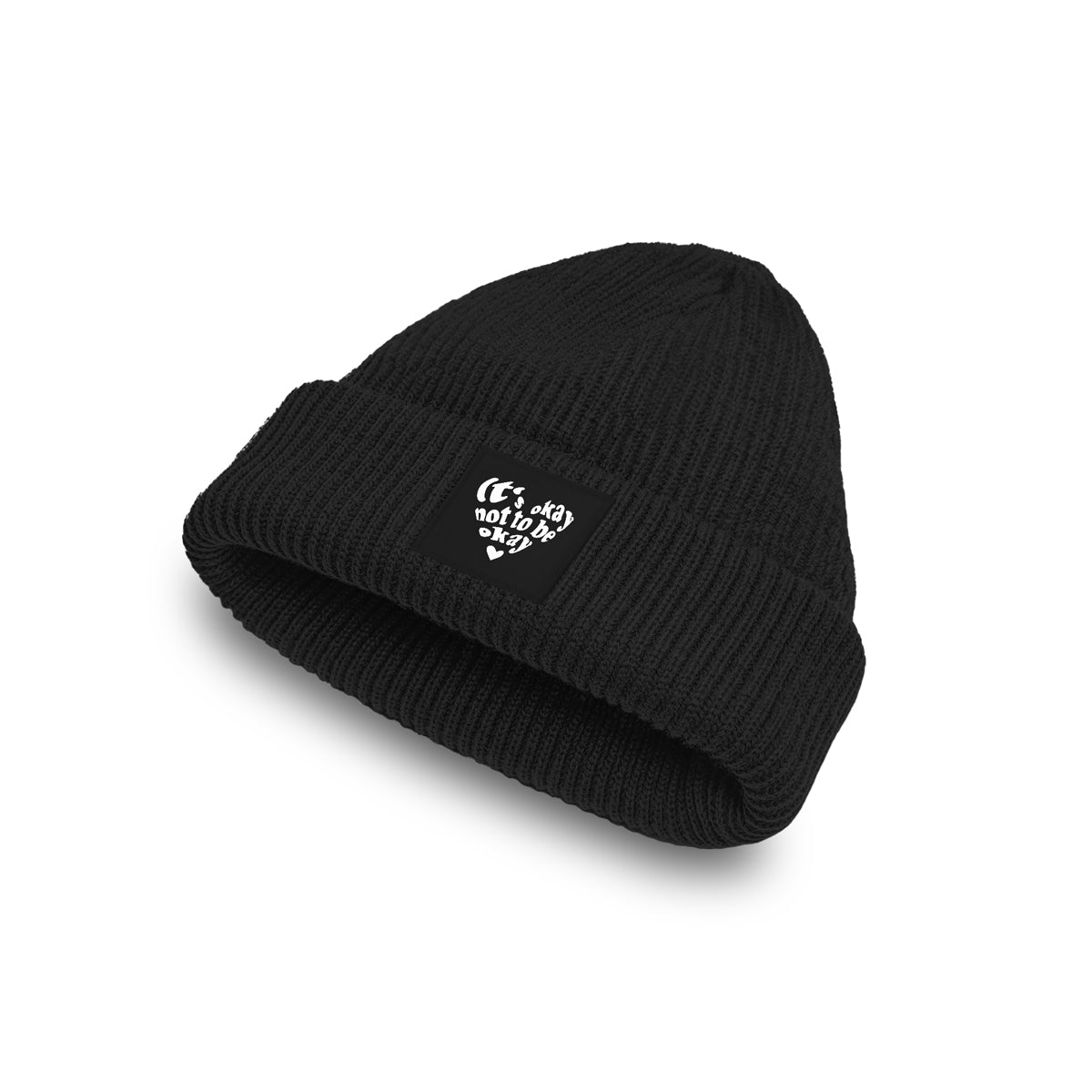Beanie "It's Okay" heavy rib