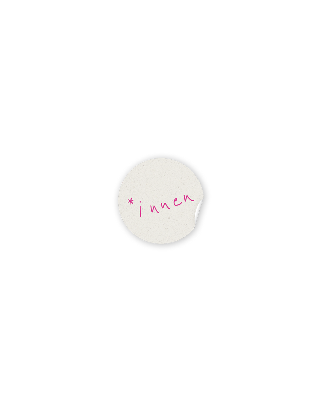 Sticker "*innen"