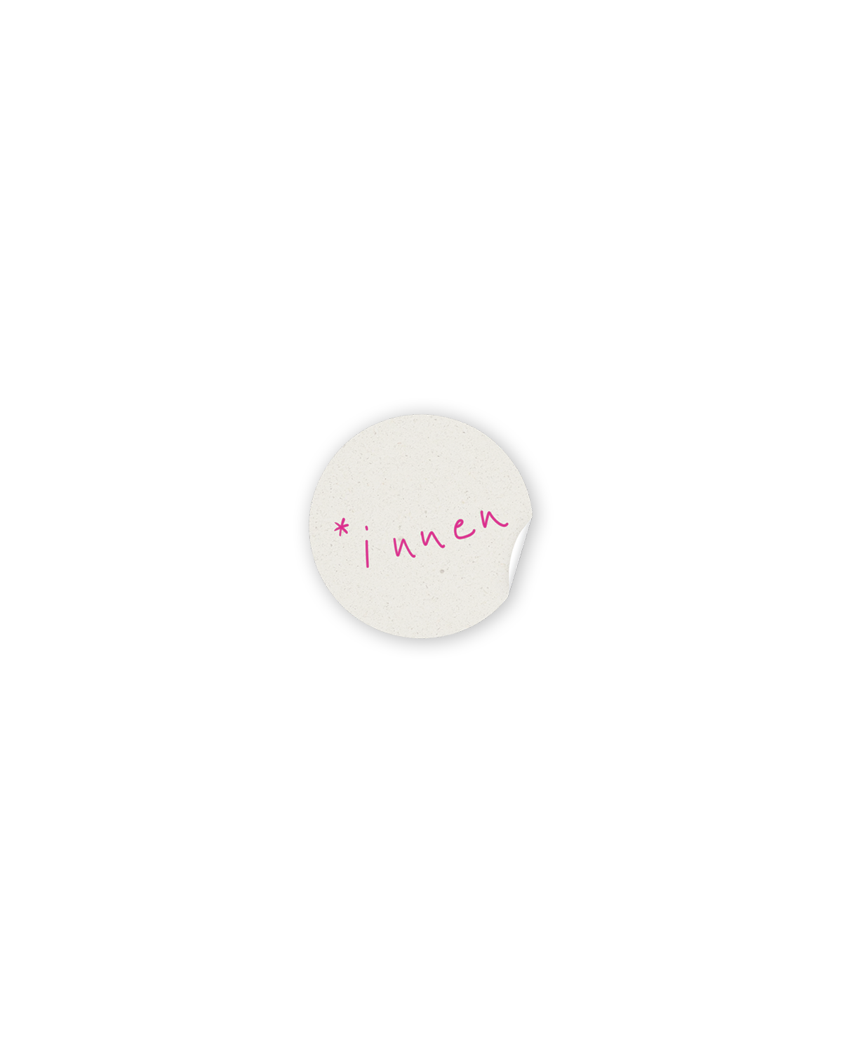 Sticker "*innen"