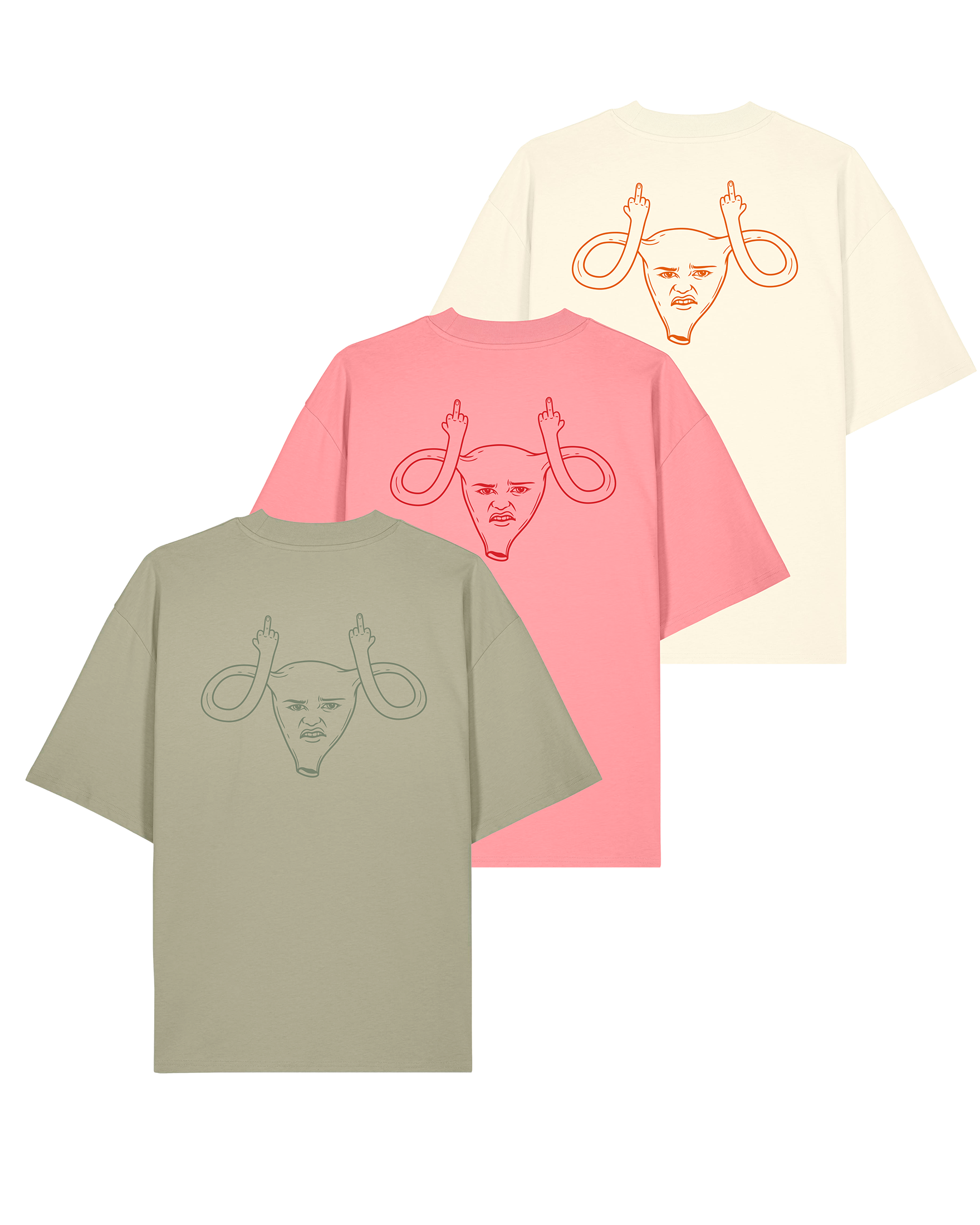 T-Shirt Unisex "Angry Uterus"