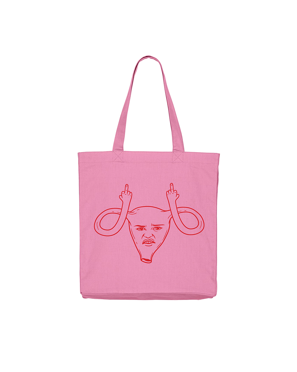 Baumwolltasche "Angry Uterus"
