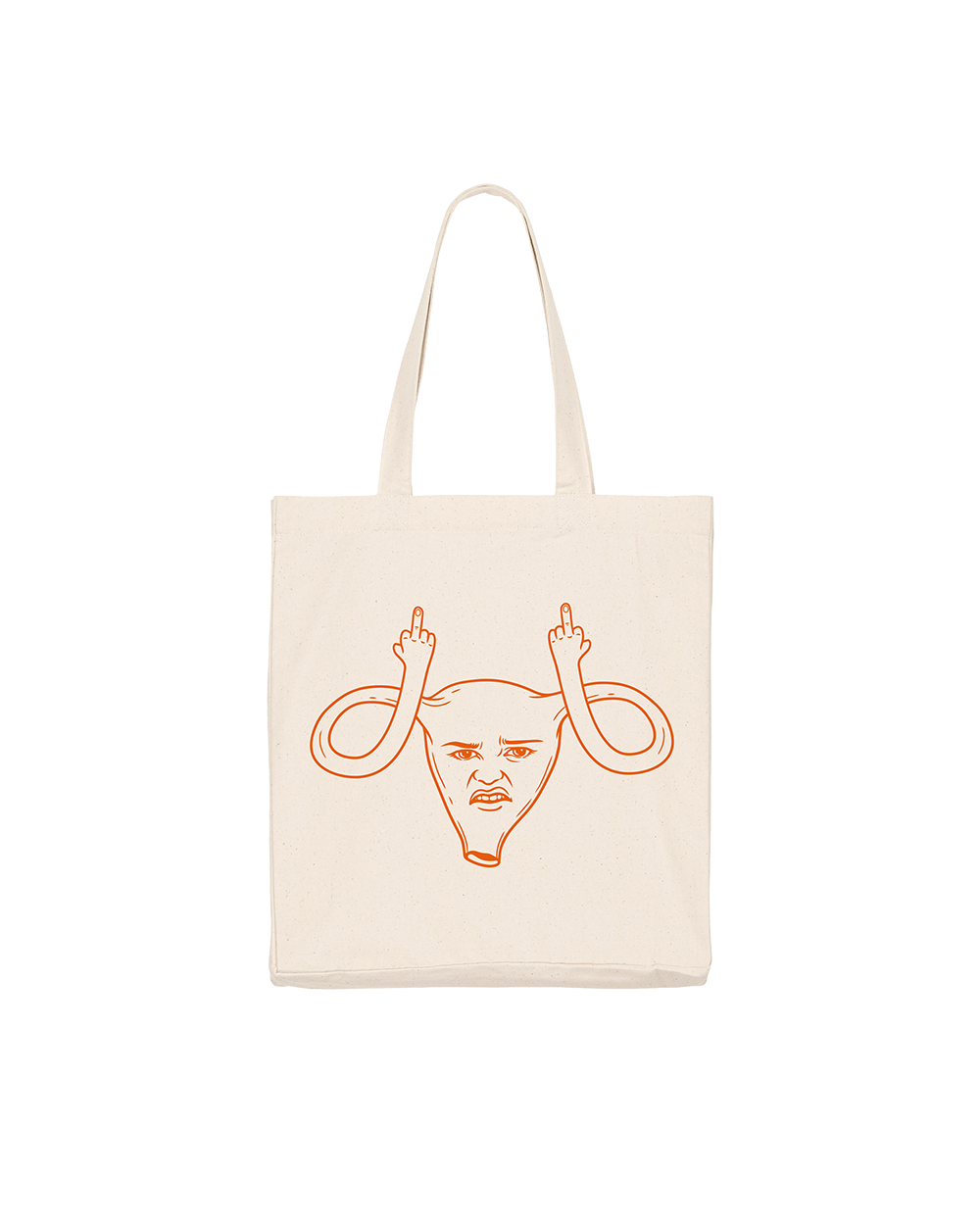 Baumwolltasche "Angry Uterus"