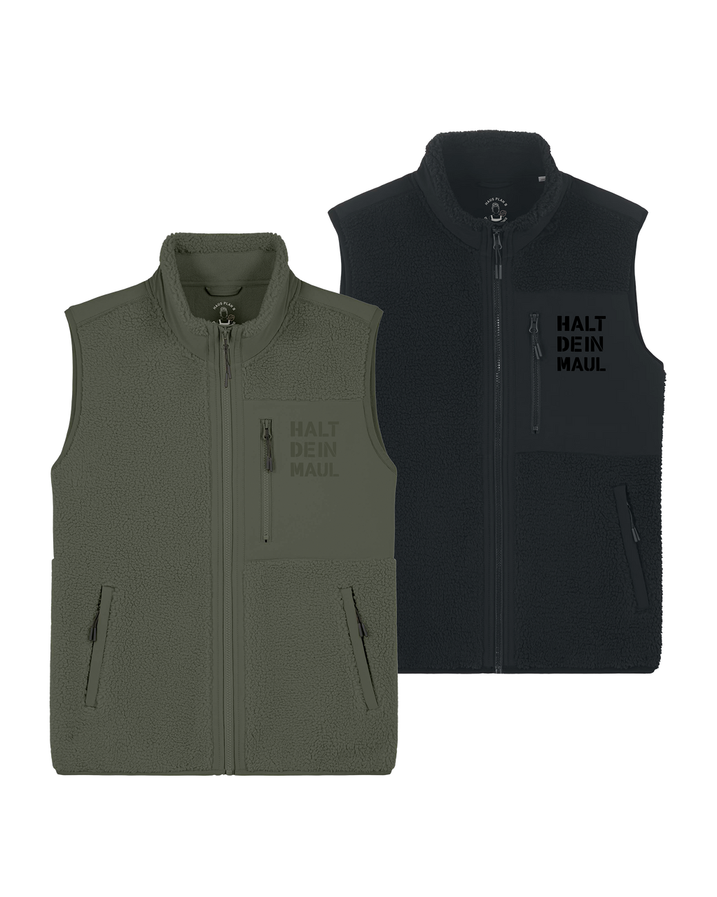 Sherpaweste "Halt dein Maul"