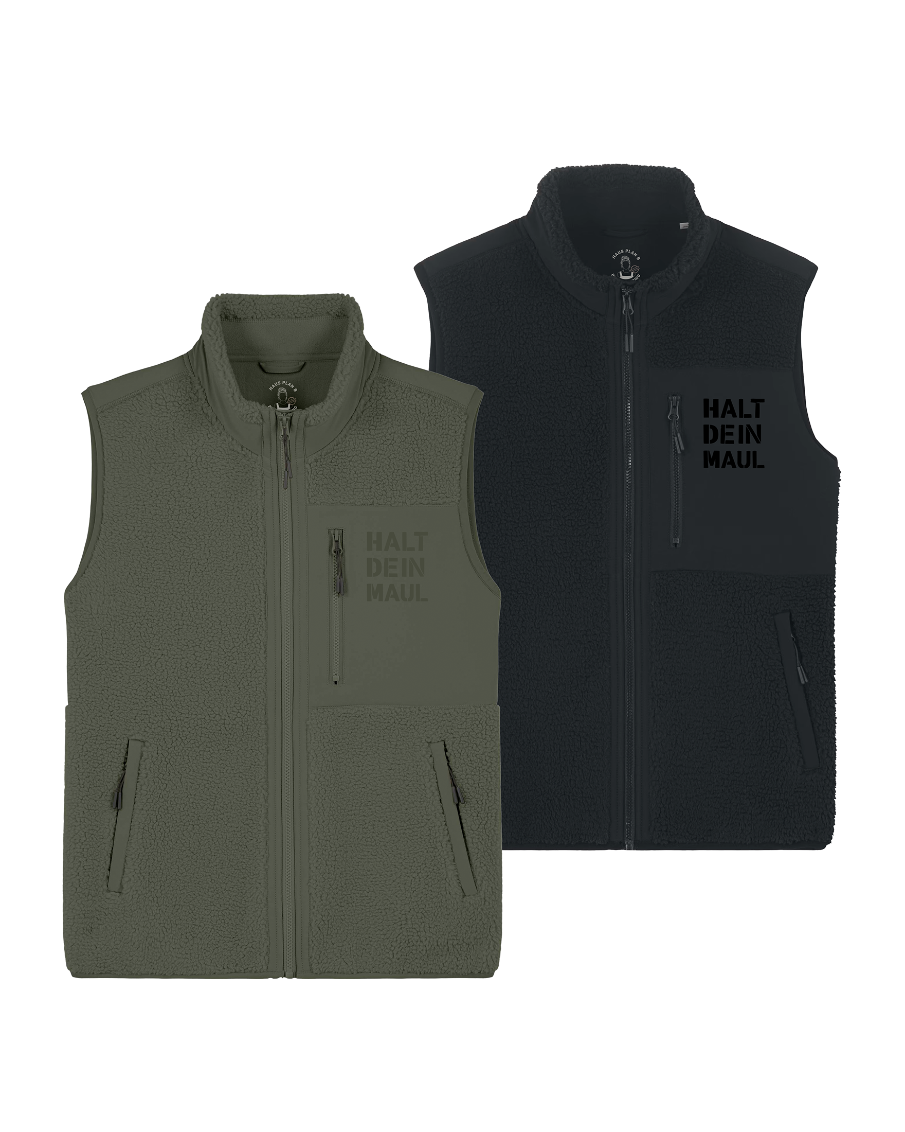 Sherpaweste "Halt dein Maul"