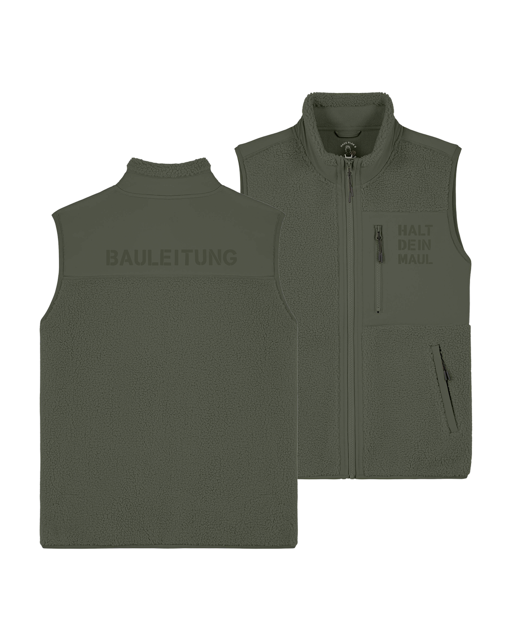Sherpaweste "Halt dein Maul"