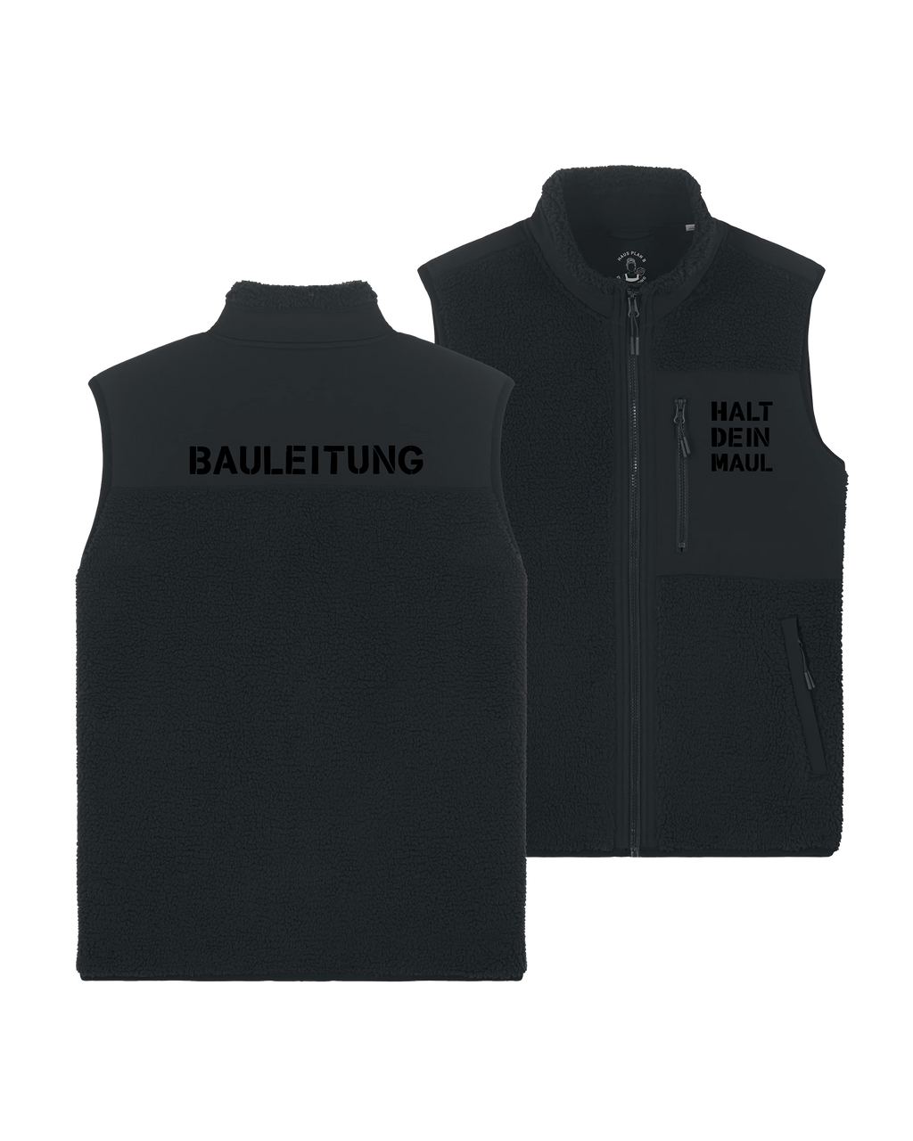 Sherpaweste "Halt dein Maul"