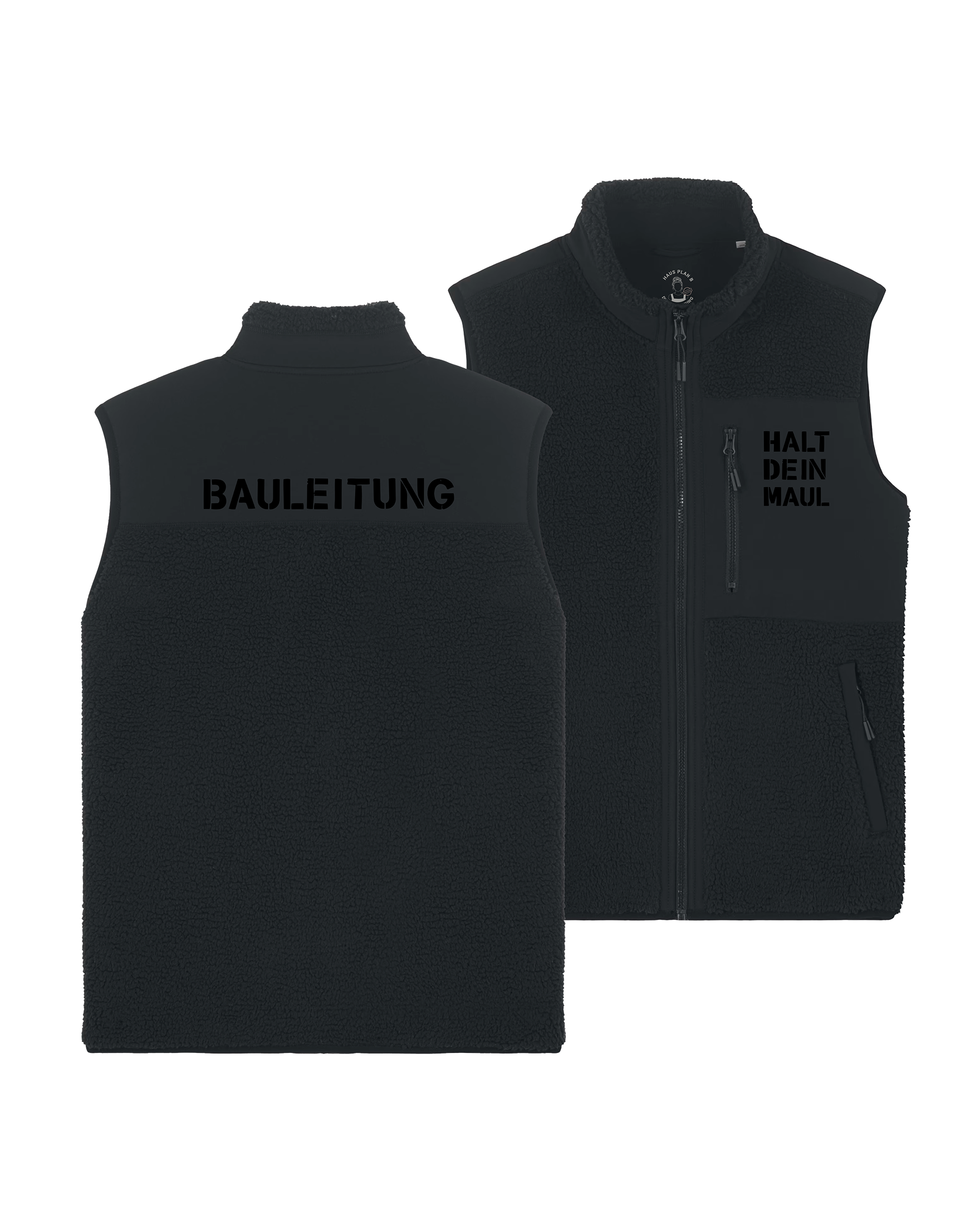 Sherpaweste "Halt dein Maul"
