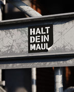 Stickerset "Halt dein Maul"