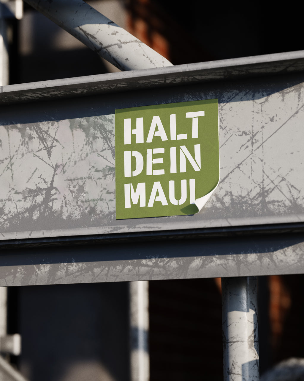 Stickerset "Halt dein Maul"