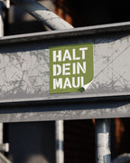 Stickerset "Halt dein Maul"