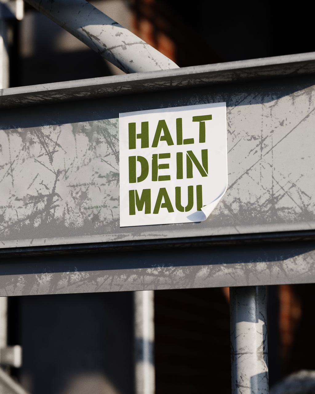 Stickerset "Halt dein Maul"