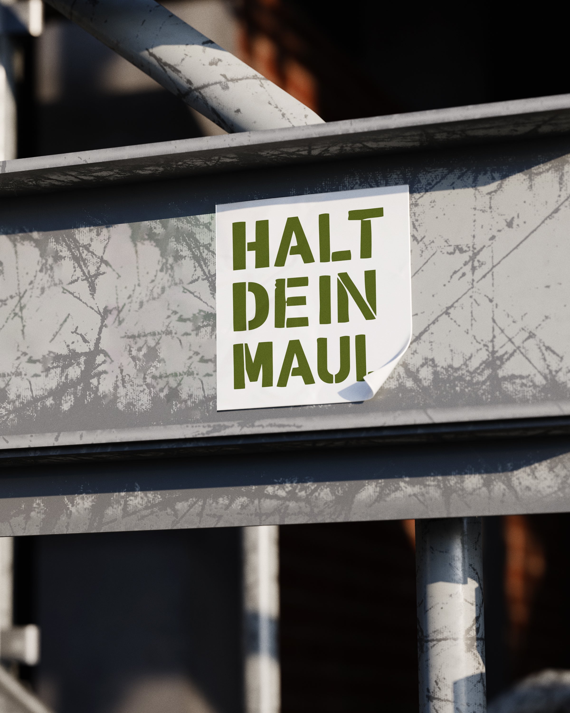 Stickerset "Halt dein Maul"