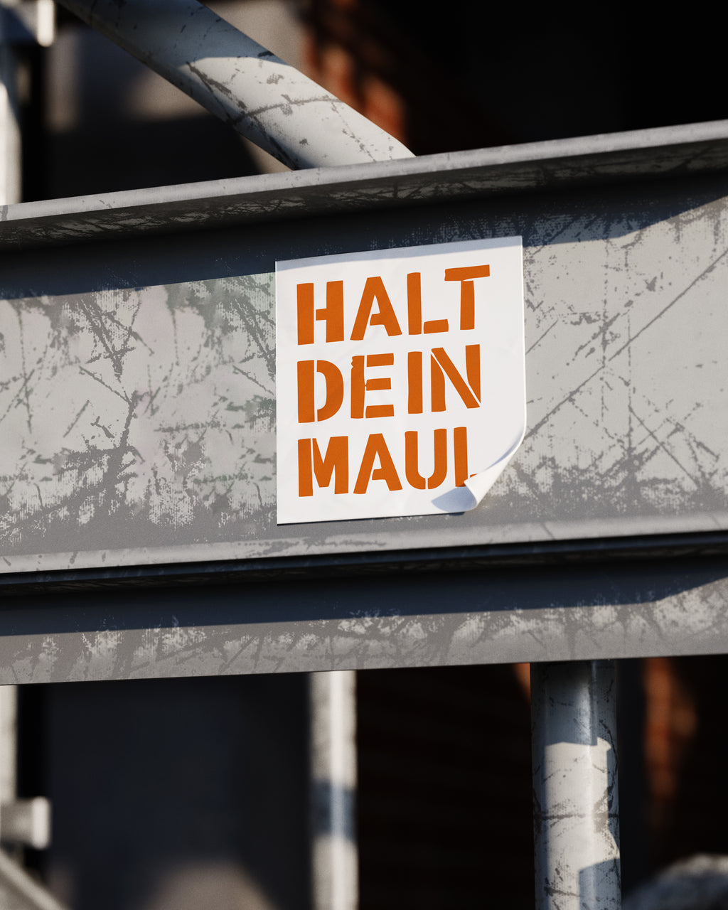 Stickerset "Halt dein Maul"