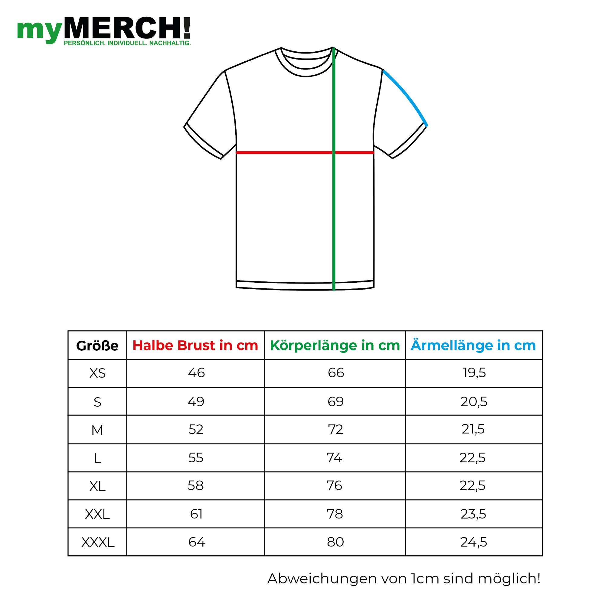 T-Shirt "This too shall pass" white/green
