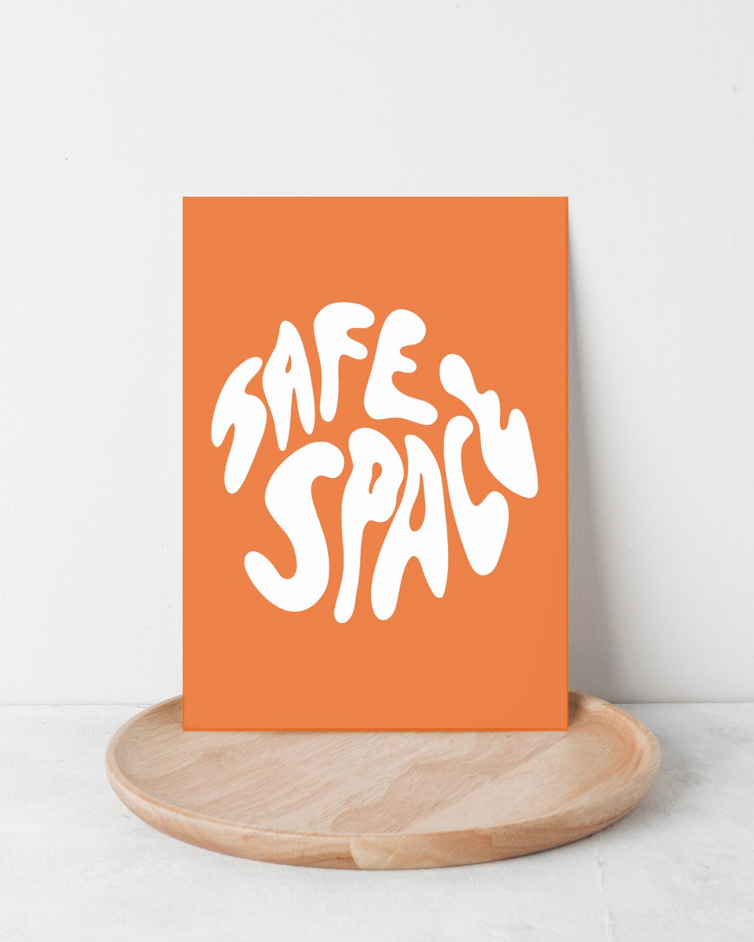 Karte "SafeSpace orange"