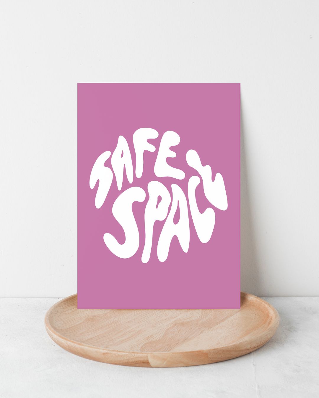 Karte "SafeSpace lila"