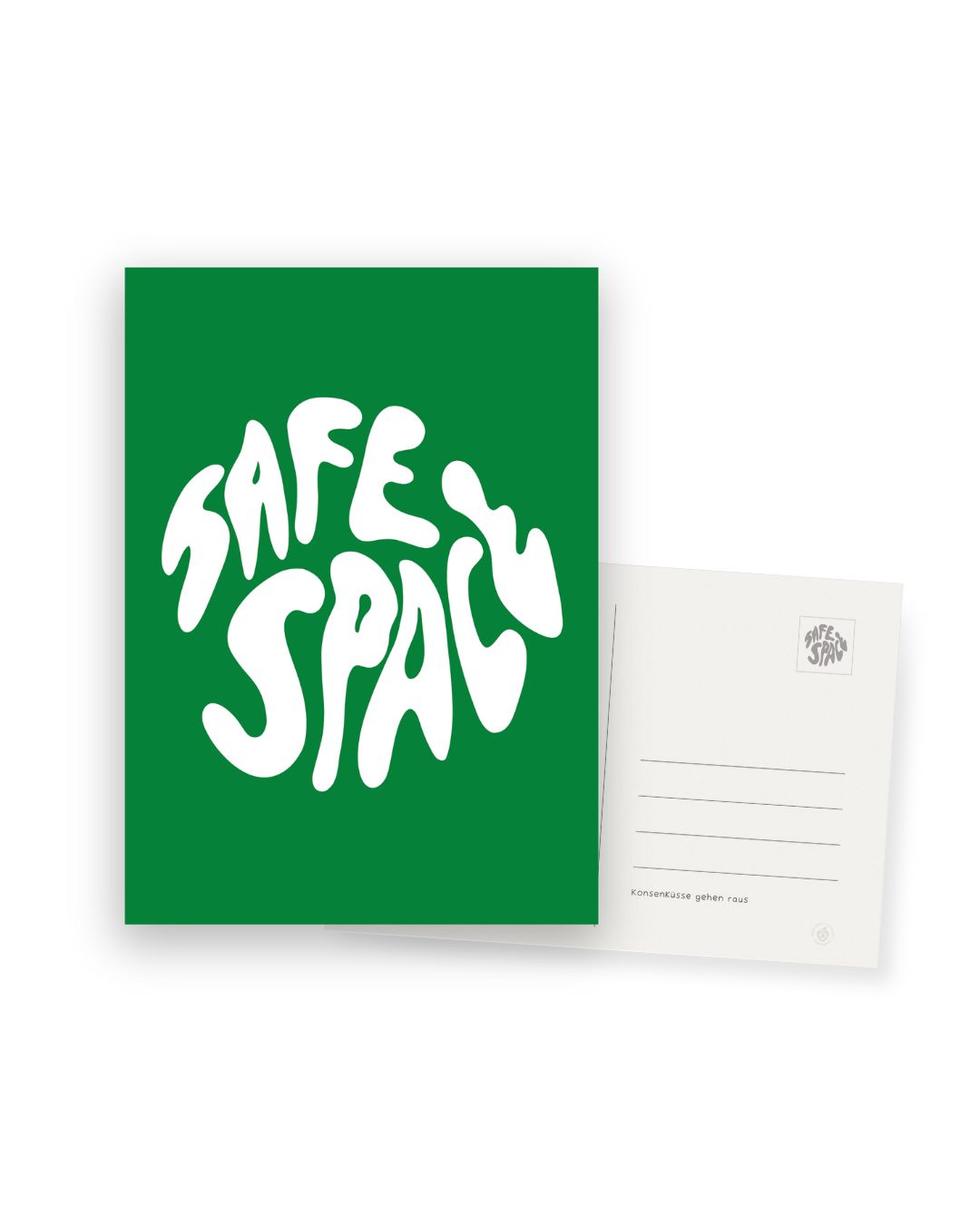 Karte "SafeSpace grün"