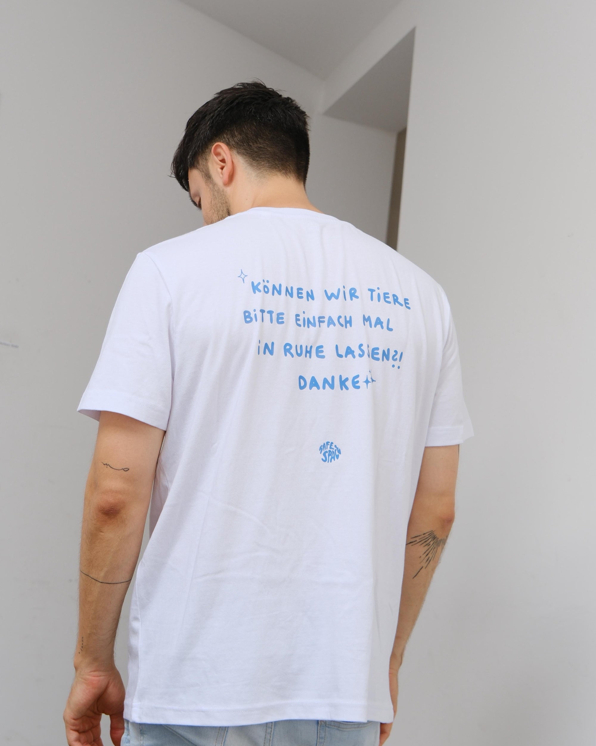 T-Shirt "Tiere in Ruhe lassen"