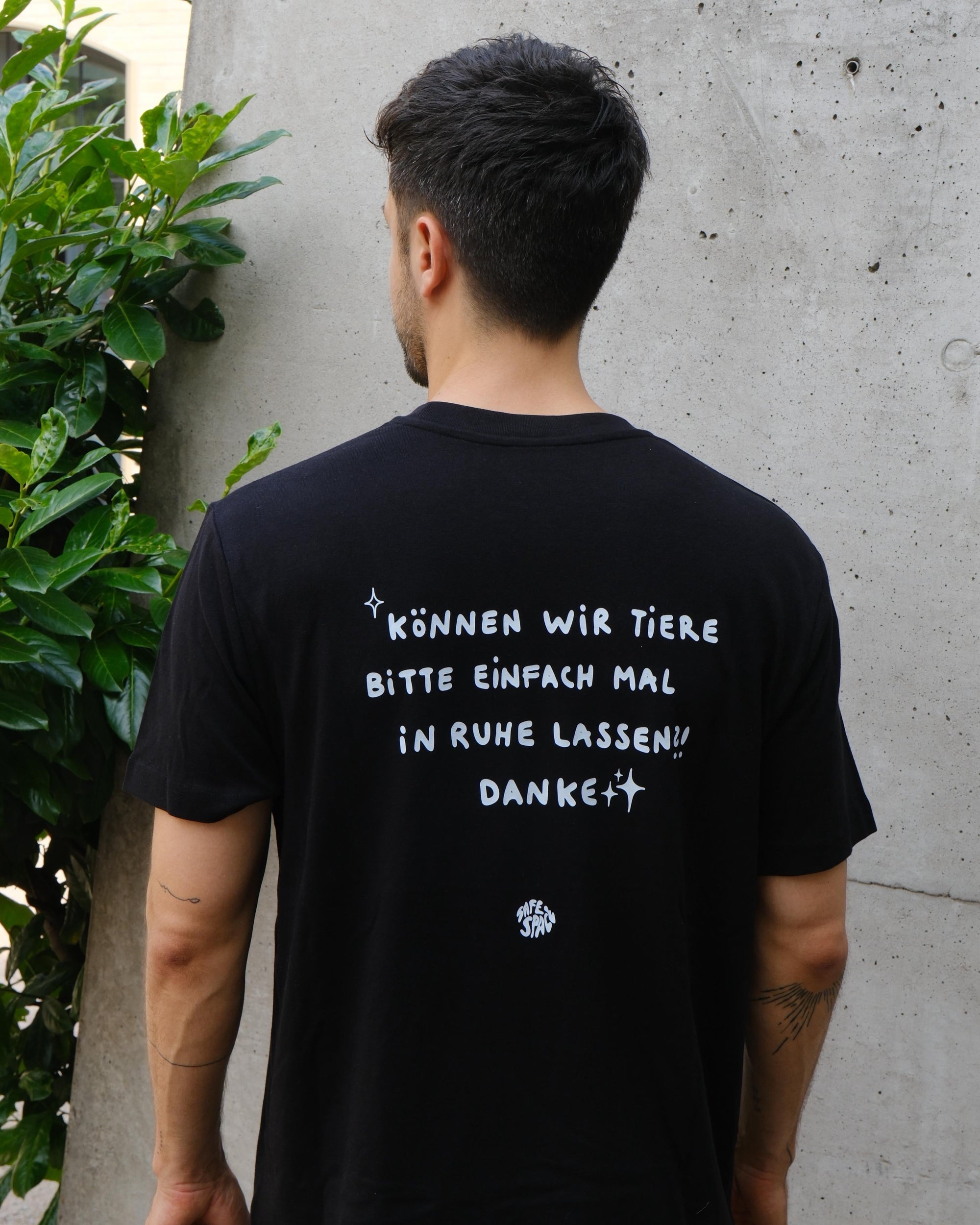 T-Shirt "Tiere in Ruhe lassen"