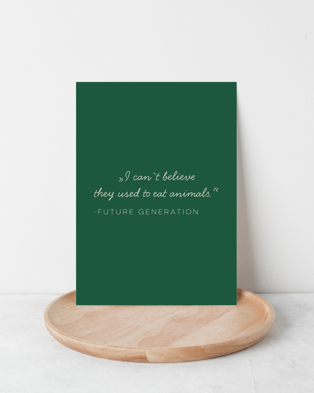 Karte "FUTURE GENERATION"