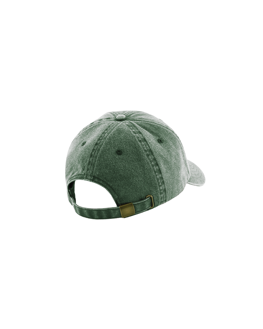 Base Cap "Halt dein Maul" vintage green