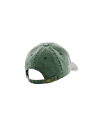 Base Cap "Halt dein Maul" vintage green