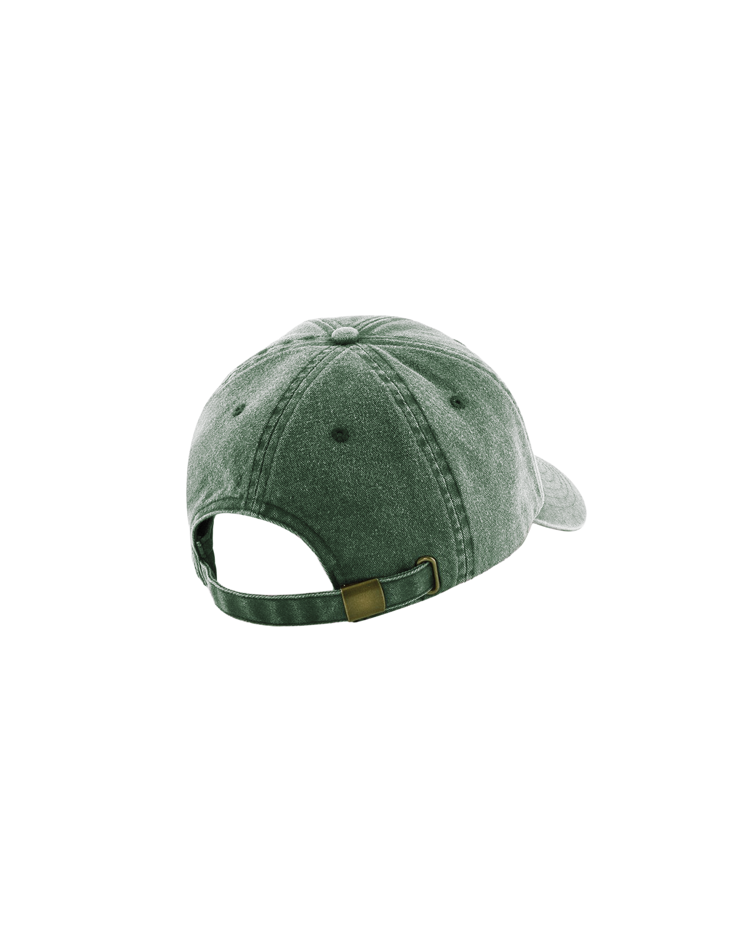 Base Cap "Halt dein Maul" vintage green